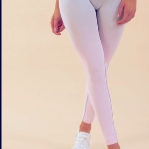 Gymshark Grey/Pink Ombré leggings